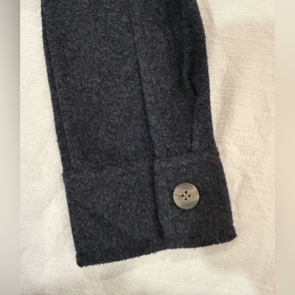 32 Degrees Charcoal Button Down Shirt for Women - Picture 5 of 7